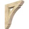 Ekena Millwork Thorton Slat Rough Sawn Bracket, Douglas Fir, 6"W x 32"D x 36"H BKT06X32X36THR06RDF - alternate 1